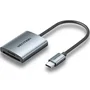Vention Lector de Tarjetas 2 en 1 USB-C 3.0 SD/TF Gris